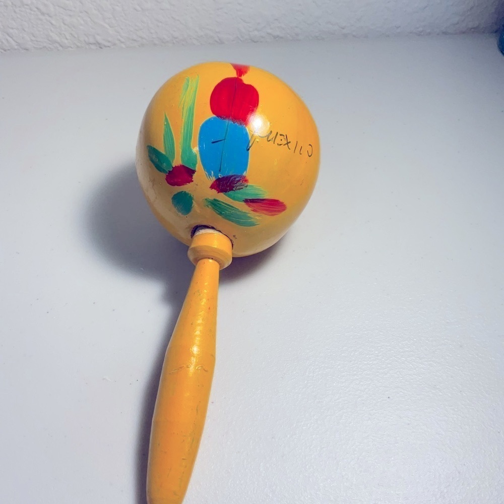 Hand-Painted Maraca